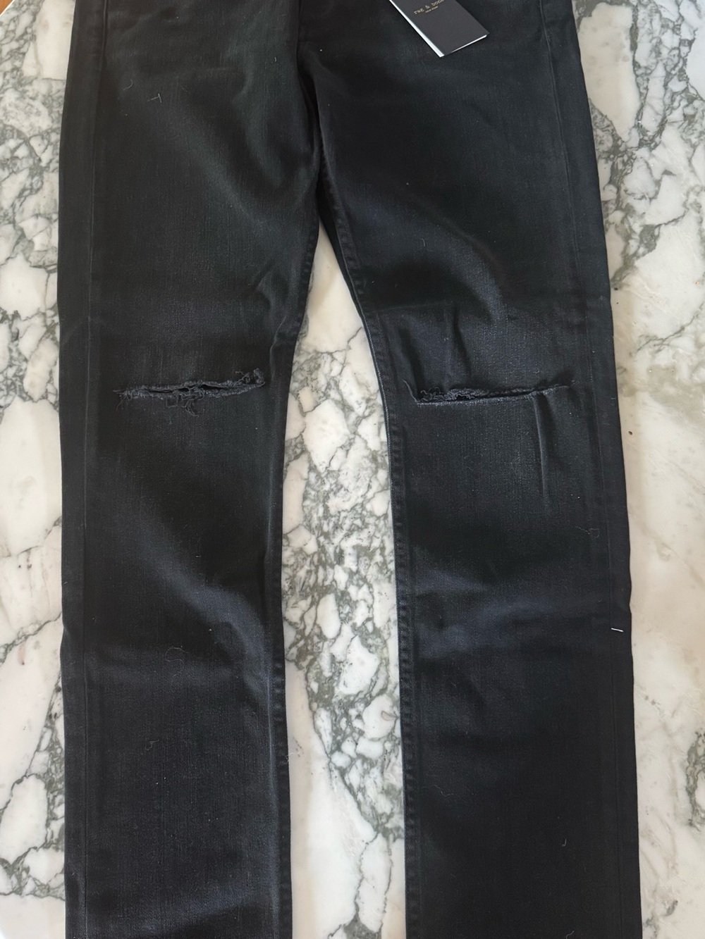 rag & bone Men’s Skinny Black Jeans